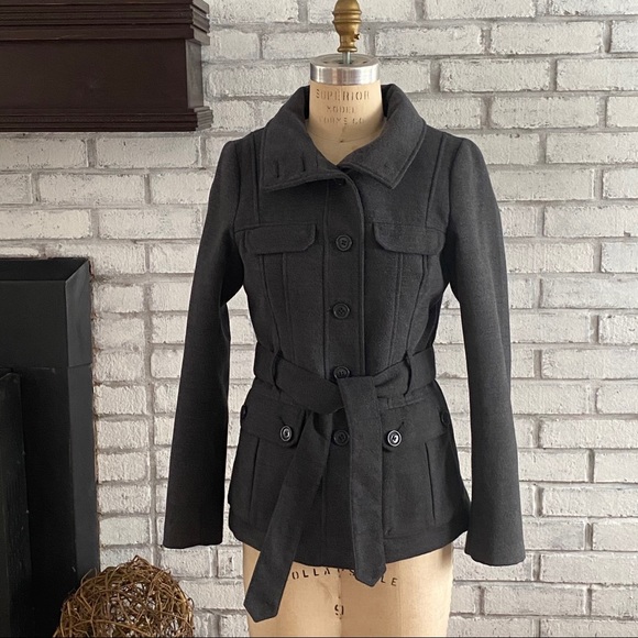 H&M Jackets & Blazers - H&M • belted pea coat